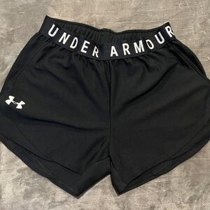 Women’s under armor shorts.